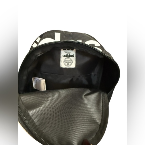 NWOT Adidas Black and White Mini Backpack - Picture 4 of 4